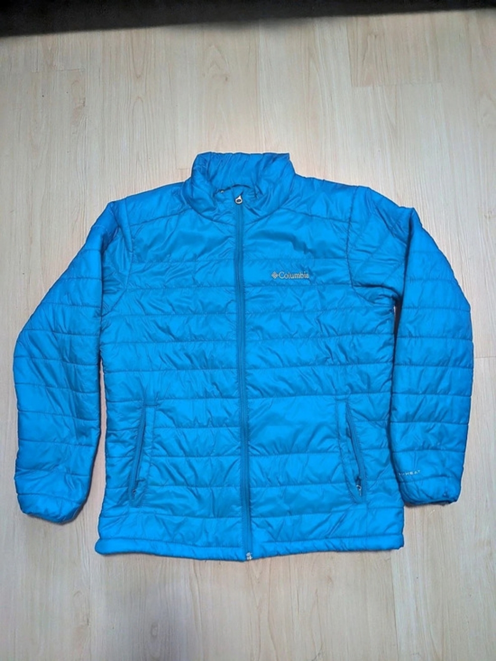 Columbia Blue Puffer Jacket Size Medium
